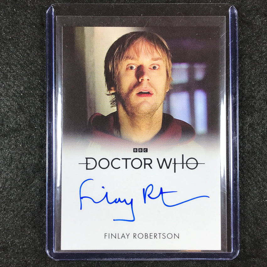 2024 Doctor Who Series 5-7 FINLAY ROBERTSON AS LARRY NIGHTINGALE Full Bleed Auto