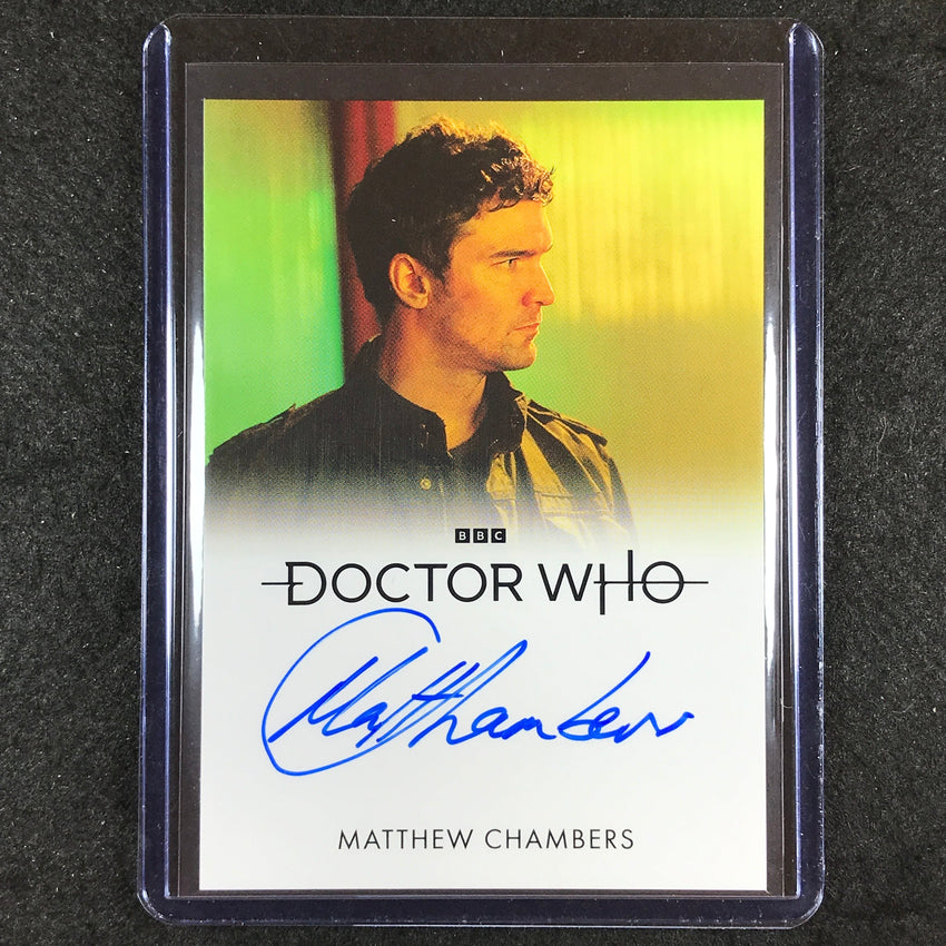 2024 Doctor Who Series 5-7 MATTHEW CHAMBERS AS HAL KORWIN Full Bleed Auto