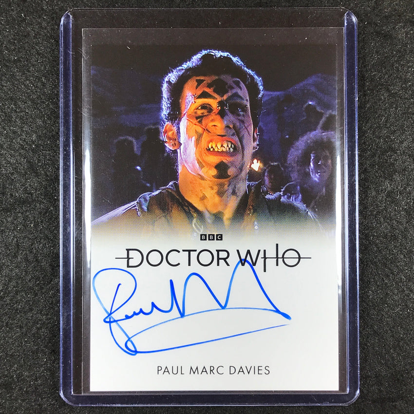 2024 Doctor Who Series 5-7 PAUL MARC DAVIES AS CHIEFTAIN Full Bleed Auto