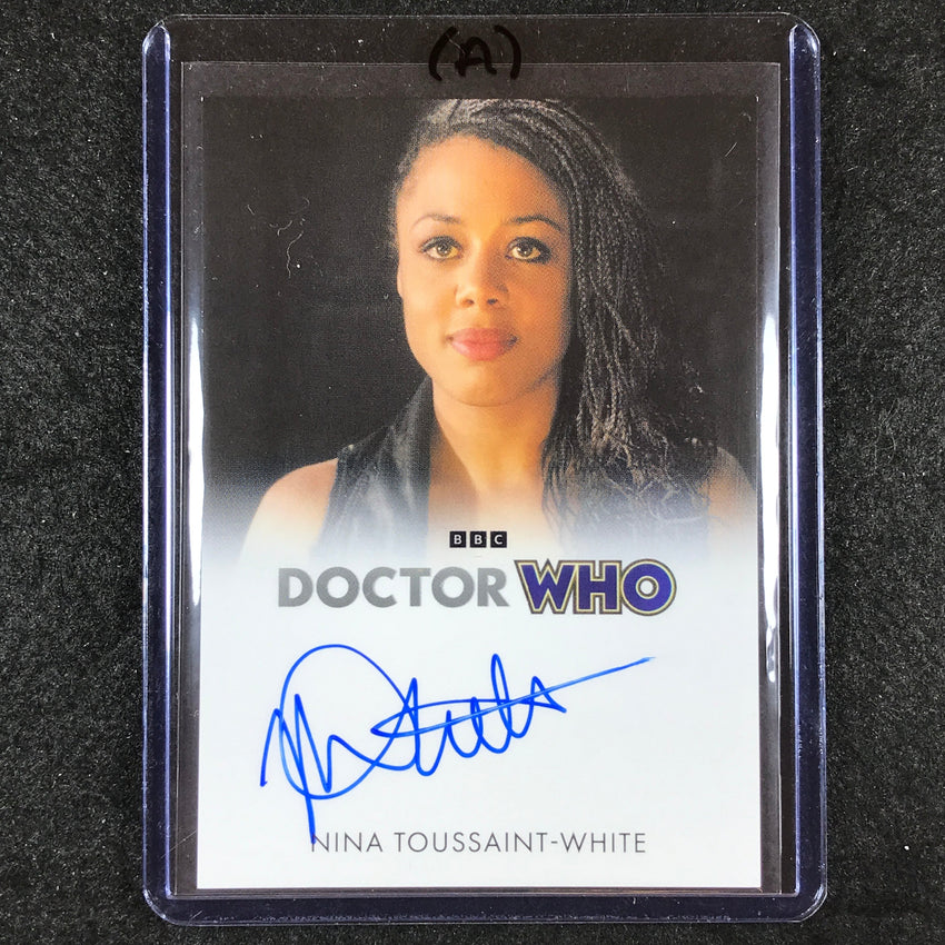2024 Doctor Who Series 5-7 NINA TOUSSAINT-WHITE MELS ZUCKER Full Bleed Auto (A)