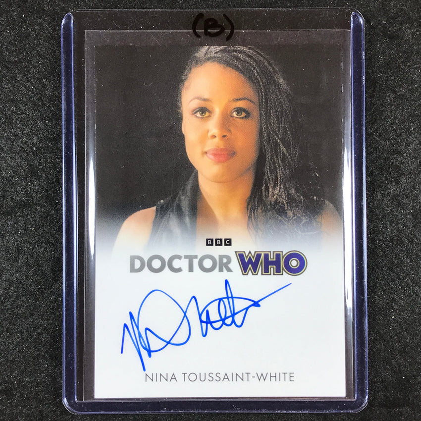 2024 Doctor Who Series 5-7 NINA TOUSSAINT-WHITE MELS ZUCKER Full Bleed Auto (B)