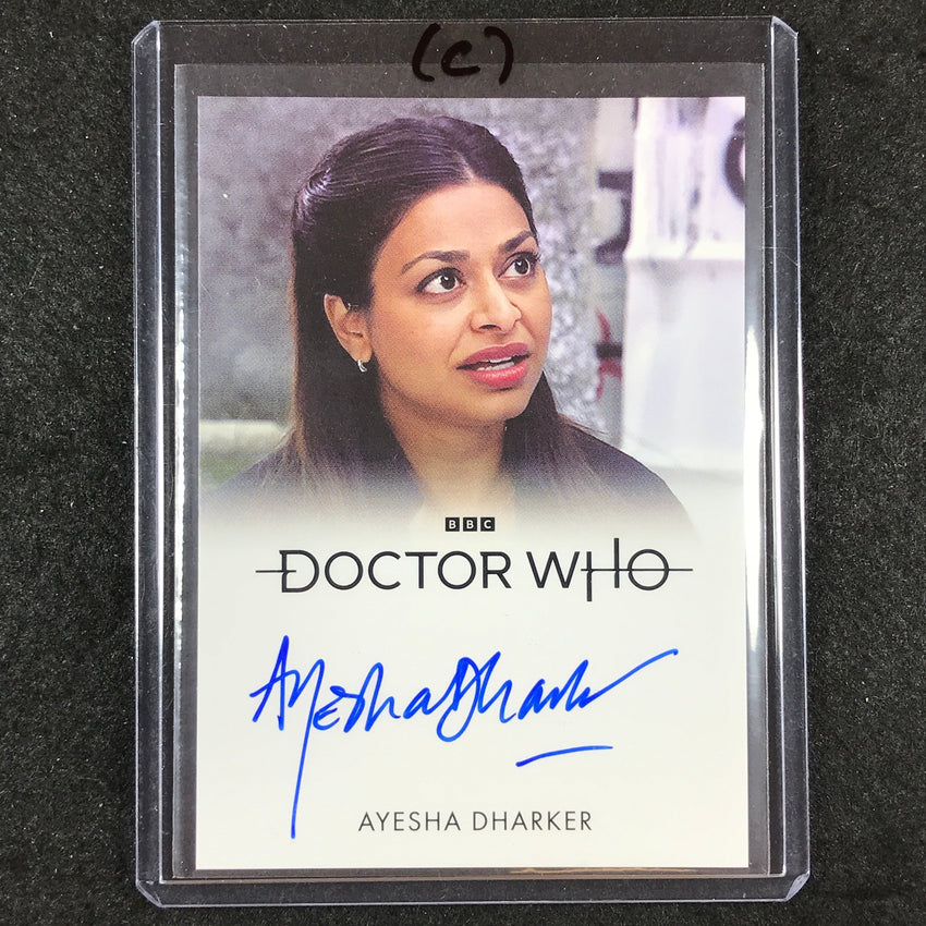 2024 Doctor Who Series 5-7 AYESHA DHARKER AS SOLANA MERCURIO Full Bleed Auto (C)