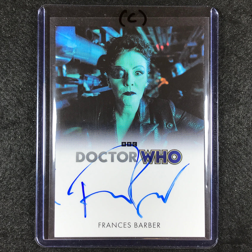 2024 Doctor Who Series 5-7 FRANCES BARBER AS MADAME KOVARIAN Full Bleed Auto (C)