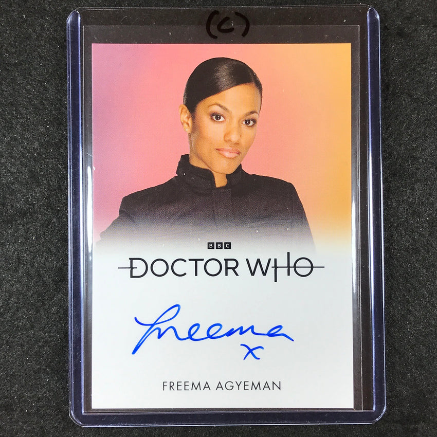 2024 Doctor Who Series 5-7 FREEMA AGYEMAN AS MARTHA JONES Full Bleed Auto (C)