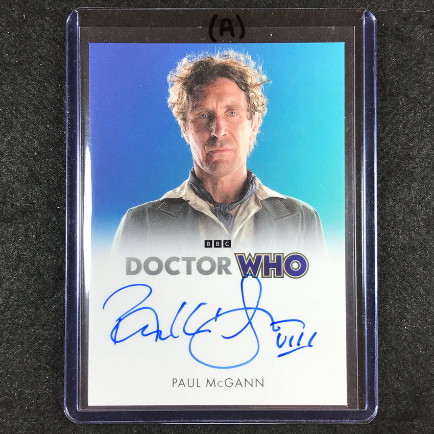 2024 Doctor Who Series 5-7 PAUL MCGANN AS THE DOCTOR Full Bleed Auto (A)