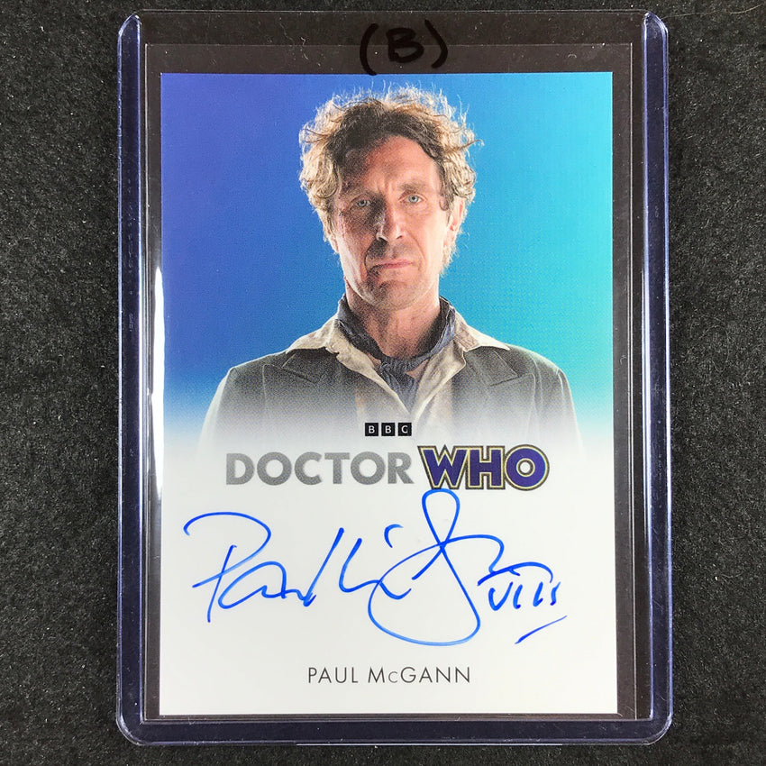 2024 Doctor Who Series 5-7 PAUL MCGANN AS THE DOCTOR Full Bleed Auto (B)