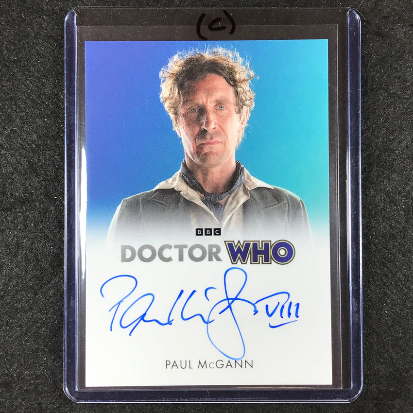 2024 Doctor Who Series 5-7 PAUL MCGANN AS THE DOCTOR Full Bleed Auto (C)