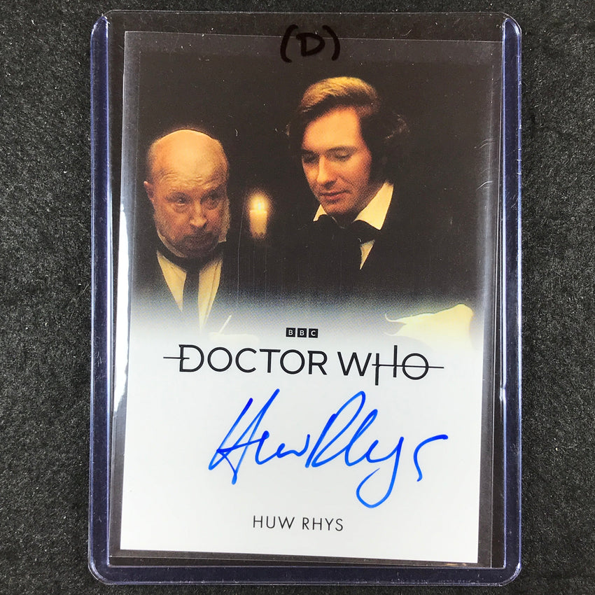 2024 Doctor Who Series 5-7 HUW RHYS AS REDPATH Full Bleed Auto (D)
