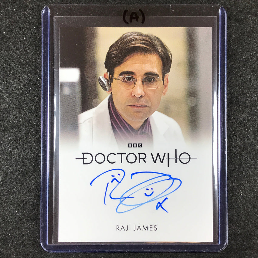 2024 Doctor Who Series 5-7 RAJI JAMES AS DR. RAJESH SINGH Full Bleed Auto (A)