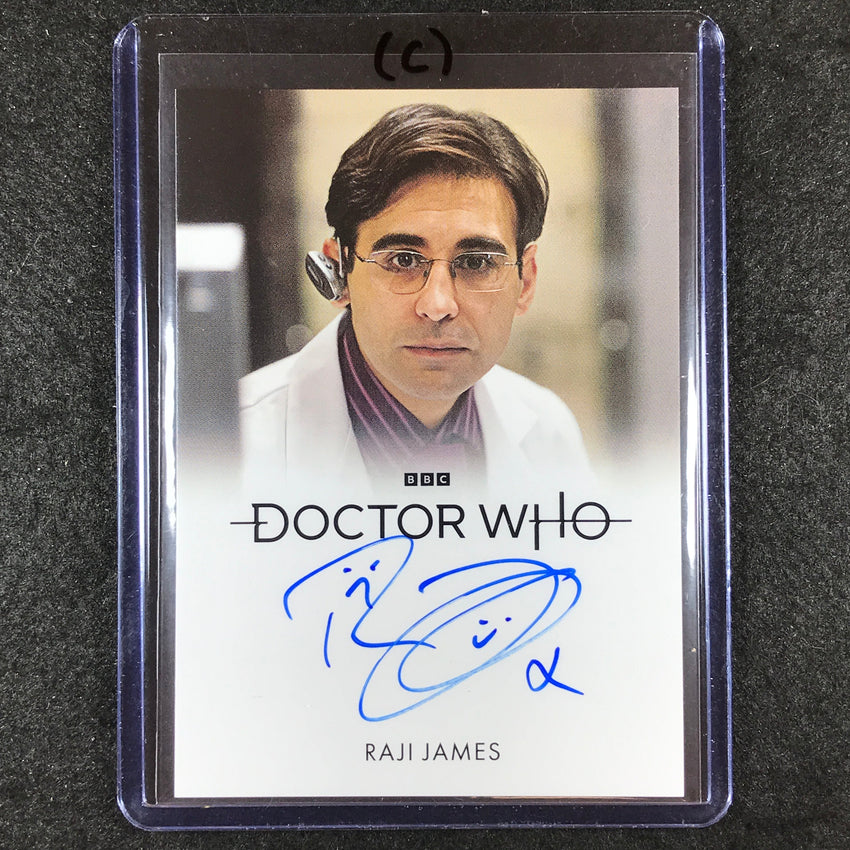 2024 Doctor Who Series 5-7 RAJI JAMES AS DR. RAJESH SINGH Full Bleed Auto (C)