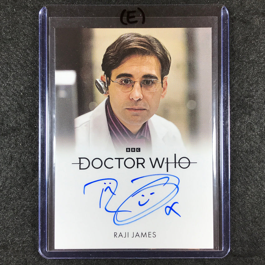 2024 Doctor Who Series 5-7 RAJI JAMES AS DR. RAJESH SINGH Full Bleed Auto (E)