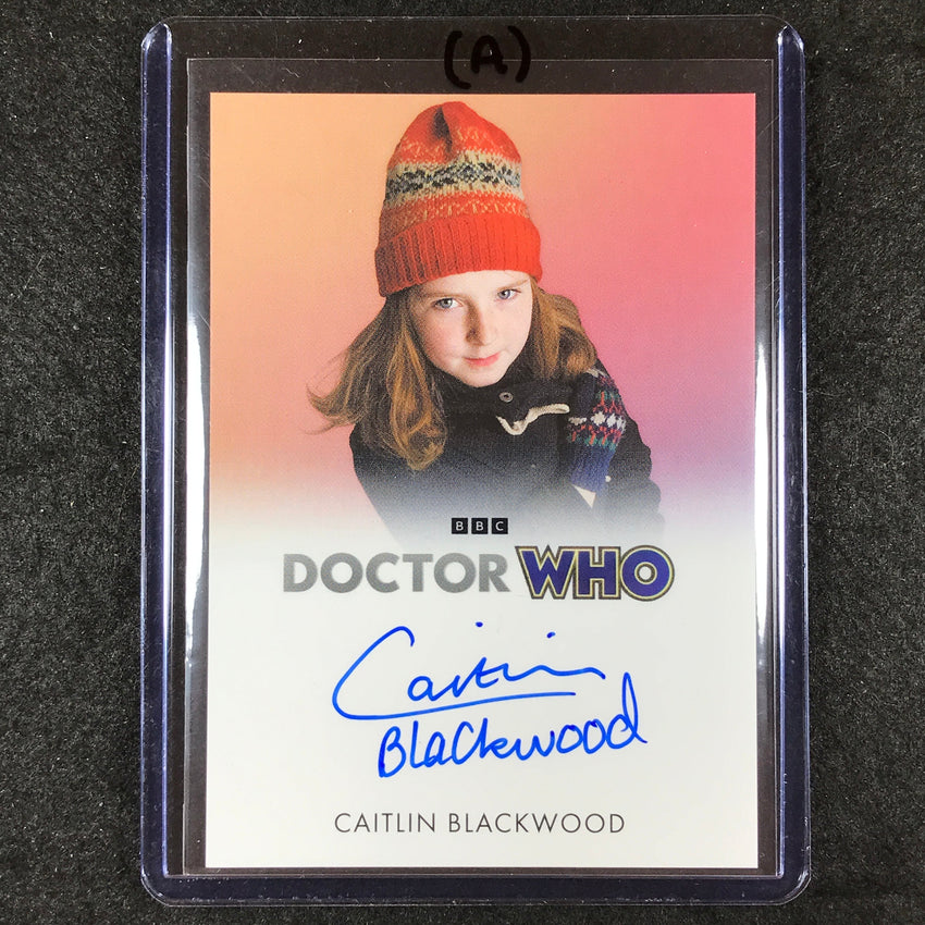2024 Doctor Who Series 5-7 CAITLIN BLACKWOOD AS AMELIA POND Full Bleed Auto (A)