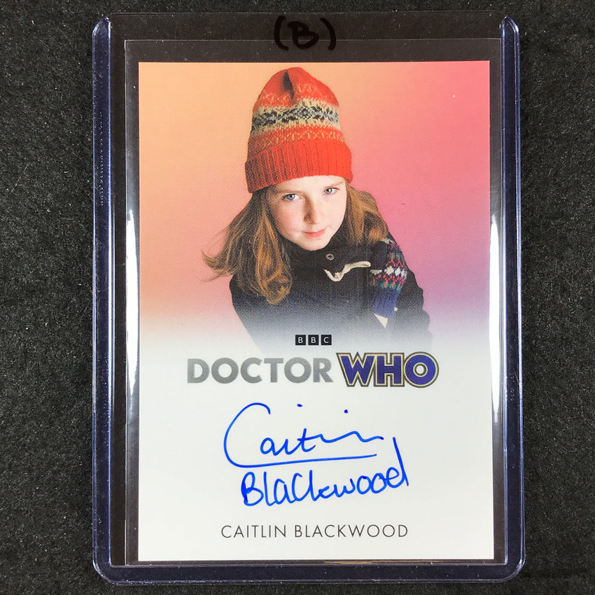 2024 Doctor Who Series 5-7 CAITLIN BLACKWOOD AS AMELIA POND Full Bleed Auto (B)