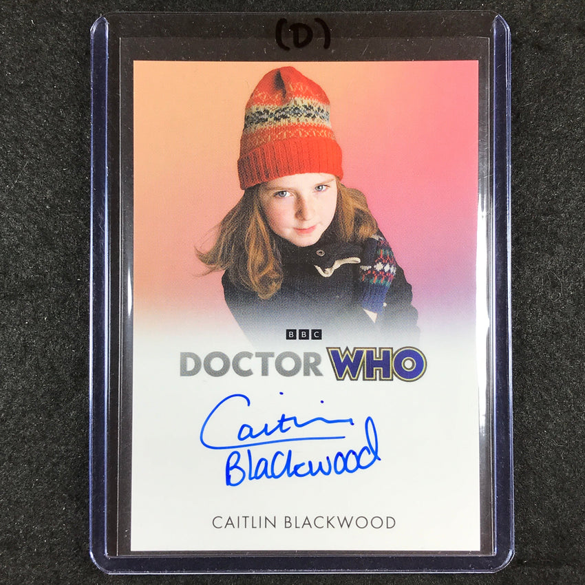 2024 Doctor Who Series 5-7 CAITLIN BLACKWOOD AS AMELIA POND Full Bleed Auto (D)