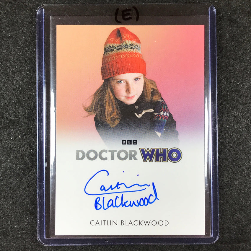 2024 Doctor Who Series 5-7 CAITLIN BLACKWOOD AS AMELIA POND Full Bleed Auto (E)