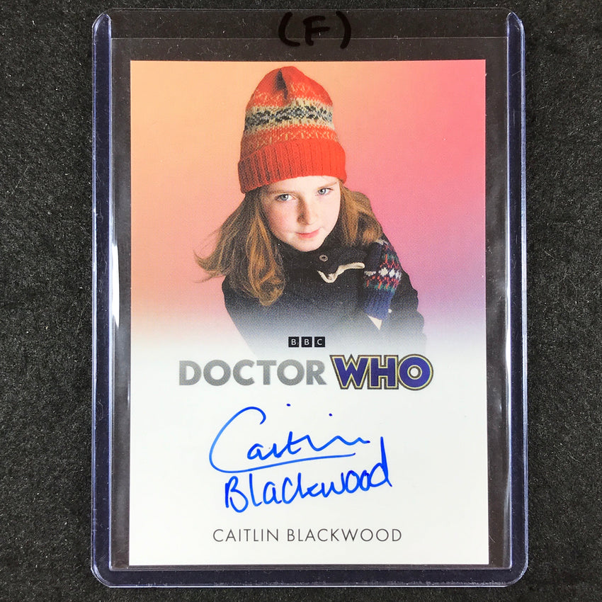 2024 Doctor Who Series 5-7 CAITLIN BLACKWOOD AS AMELIA POND Full Bleed Auto (F)