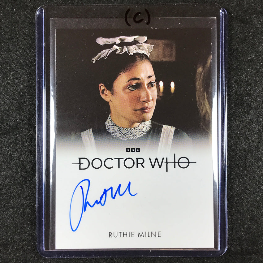 2024 Doctor Who Series 5-7 RUTHIE MILNE AS FLORA Full Bleed Auto (C)