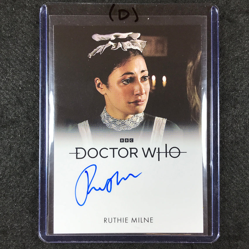 2024 Doctor Who Series 5-7 RUTHIE MILNE AS FLORA Full Bleed Auto (D)
