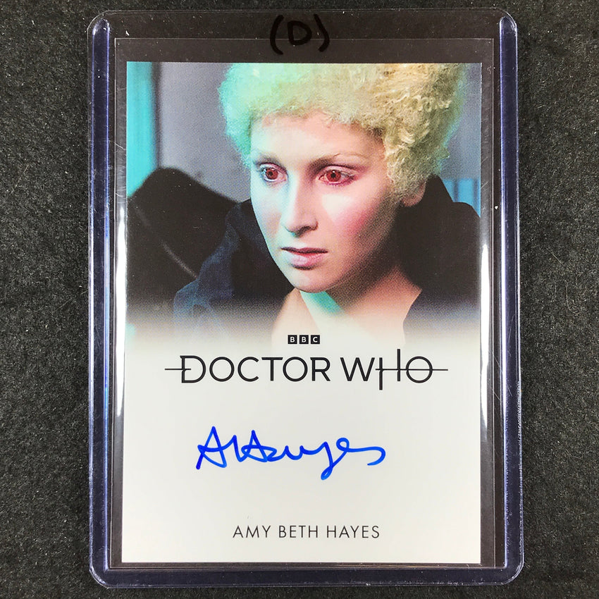 2024 Doctor Who Series 5-7 AMY BETH HAYES AS ALBINO SERVANT Full Bleed Auto (D)