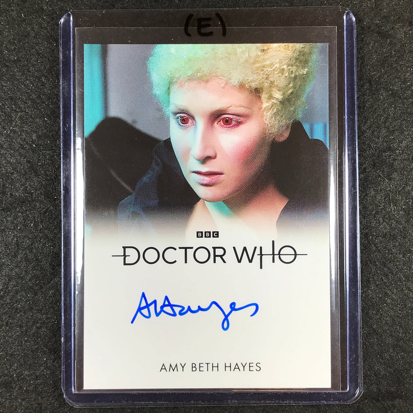 2024 Doctor Who Series 5-7 AMY BETH HAYES AS ALBINO SERVANT Full Bleed Auto (E)