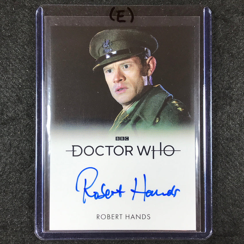 2024 Doctor Who Series 5-7 ROBERT HANDS AS ALGY Full Bleed Auto (E)