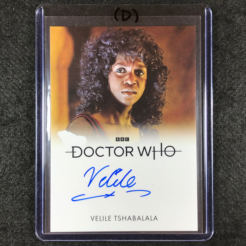 2024 Doctor Who Series 5-7 VELILE TSHABALALA AS ROSITA Full Bleed Auto (D)