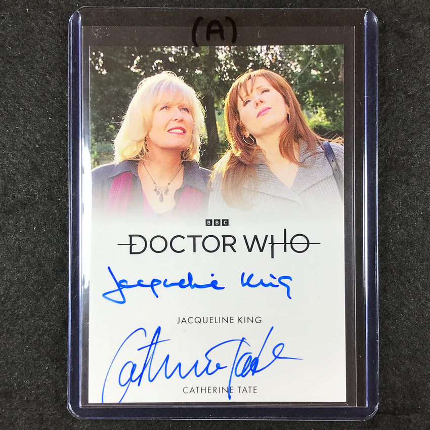 2024 Doctor Who Series 5-7 KING AS SYLVA CATHERINE TATE AS DONNA Dual Auto (A)