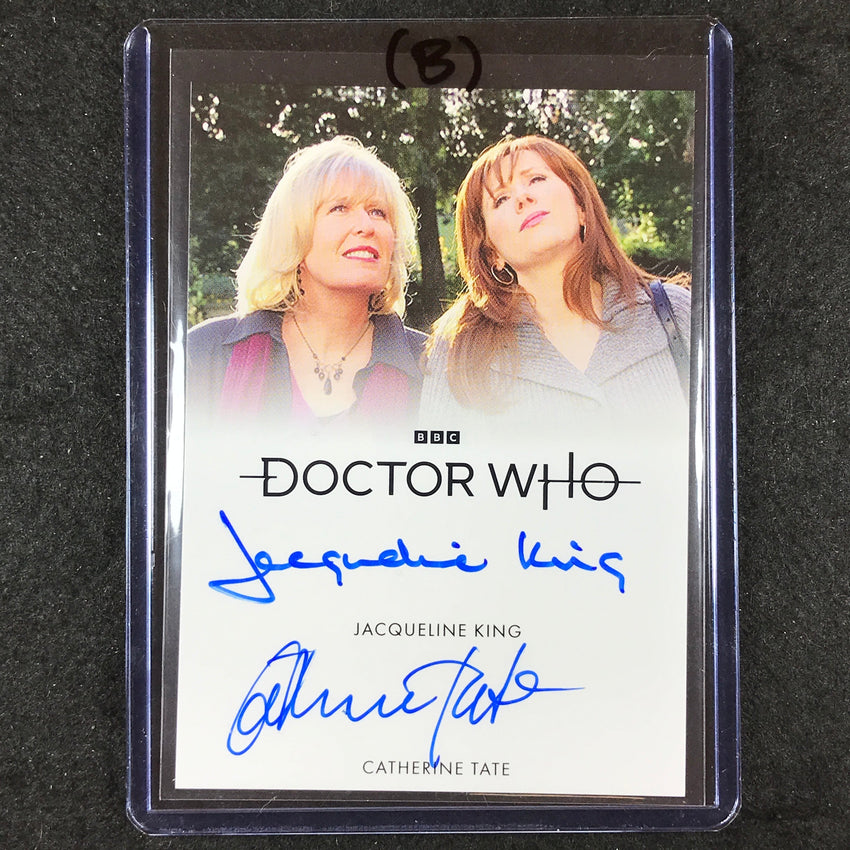 2024 Doctor Who Series 5-7 KING AS SYLVA CATHERINE TATE AS DONNA Dual Auto (B)