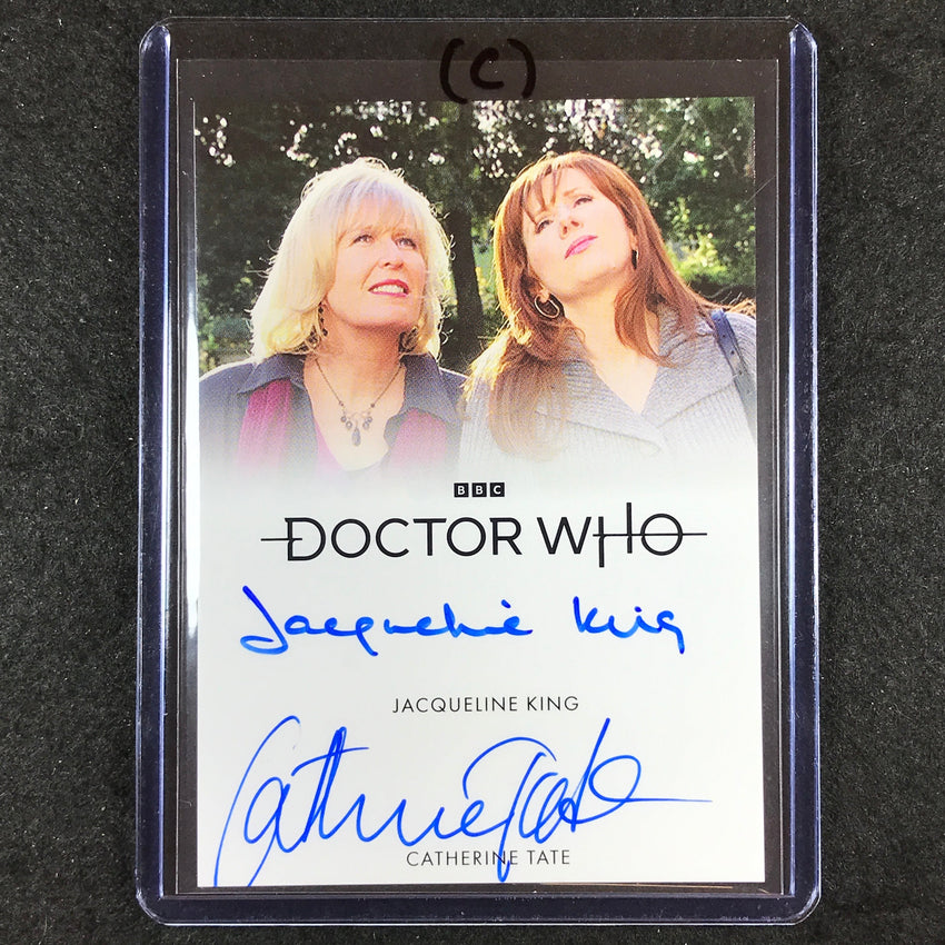 2024 Doctor Who Series 5-7 KING AS SYLVA CATHERINE TATE AS DONNA Dual Auto (C)