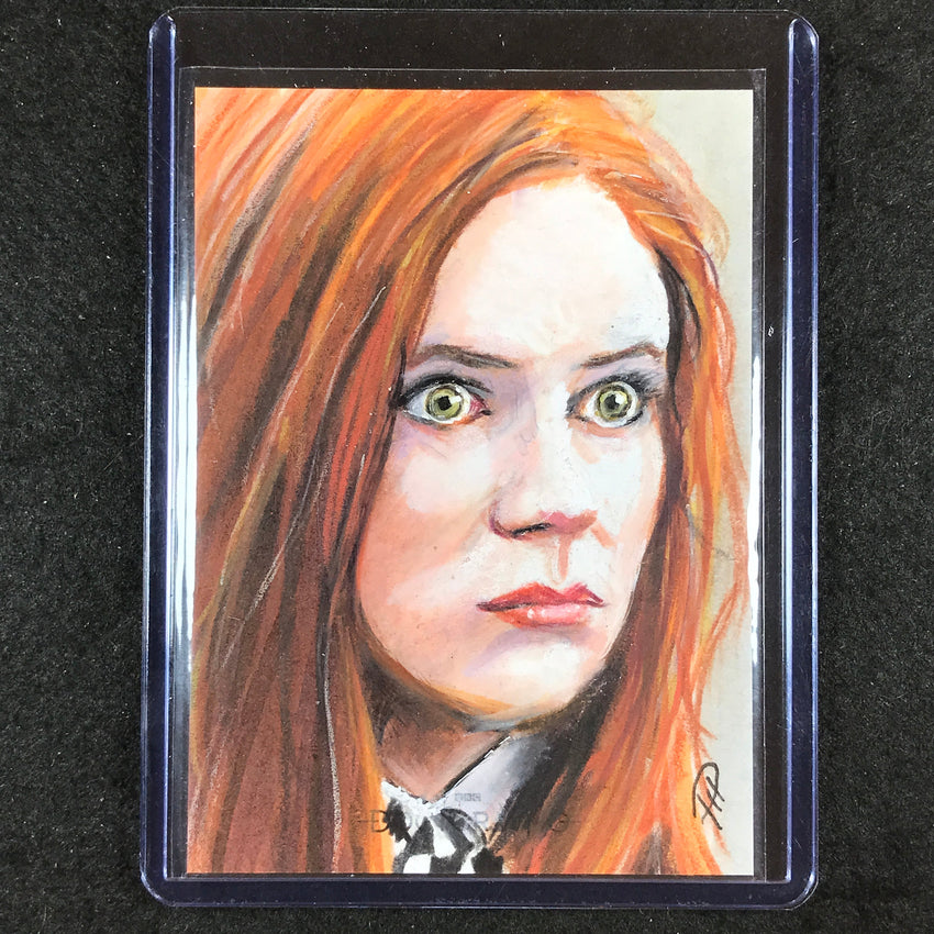 2024 Doctor Who Series 5-7 AMY POND Artist Sketch 1/1 PHIL HASSEWER