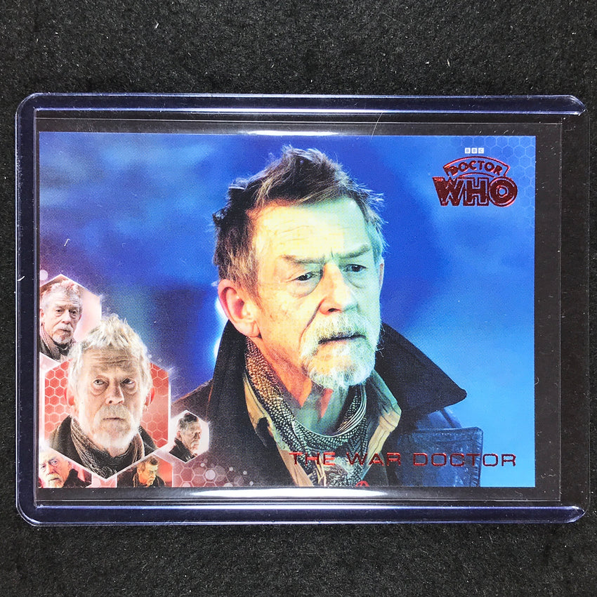 2024 Doctor Who Series 5-7 JOHN HURT The War Doctor Red Parallel 61/75 #JH1