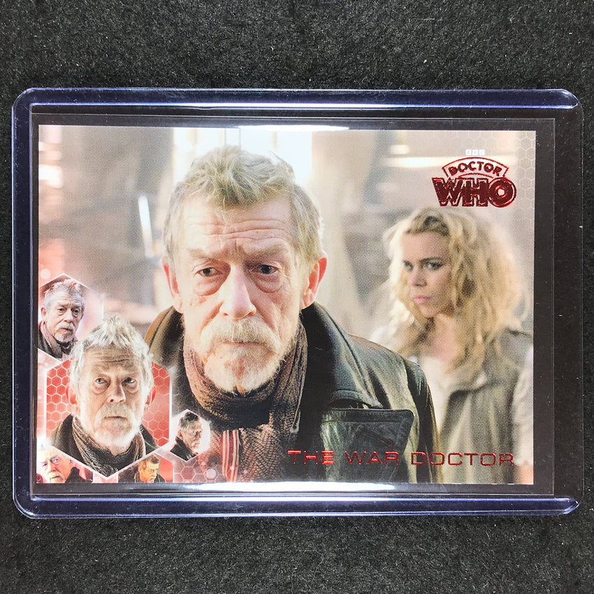 2024 Doctor Who Series 5-7 JOHN HURT The War Doctor Red Parallel 61/75 #JH2