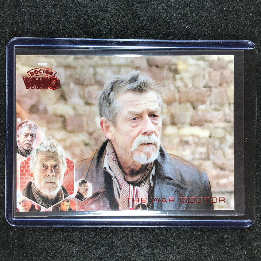 2024 Doctor Who Series 5-7 JOHN HURT The War Doctor Red Parallel 61/75 #JH6