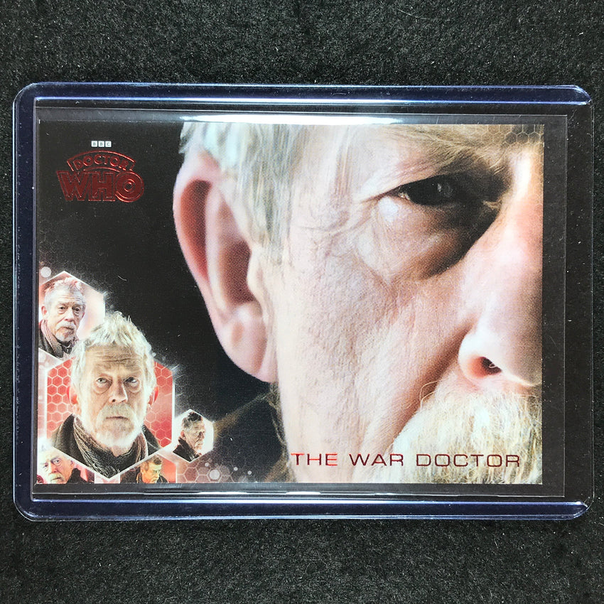 2024 Doctor Who Series 5-7 JOHN HURT The War Doctor Red Parallel 61/75 #JH9