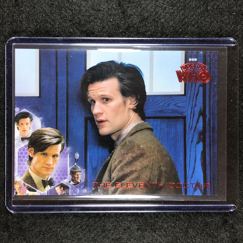 2024 Doctor Who Series 5-7 MATT SMITH Eleventh Doctor Red Parallel 61/75 #MS1