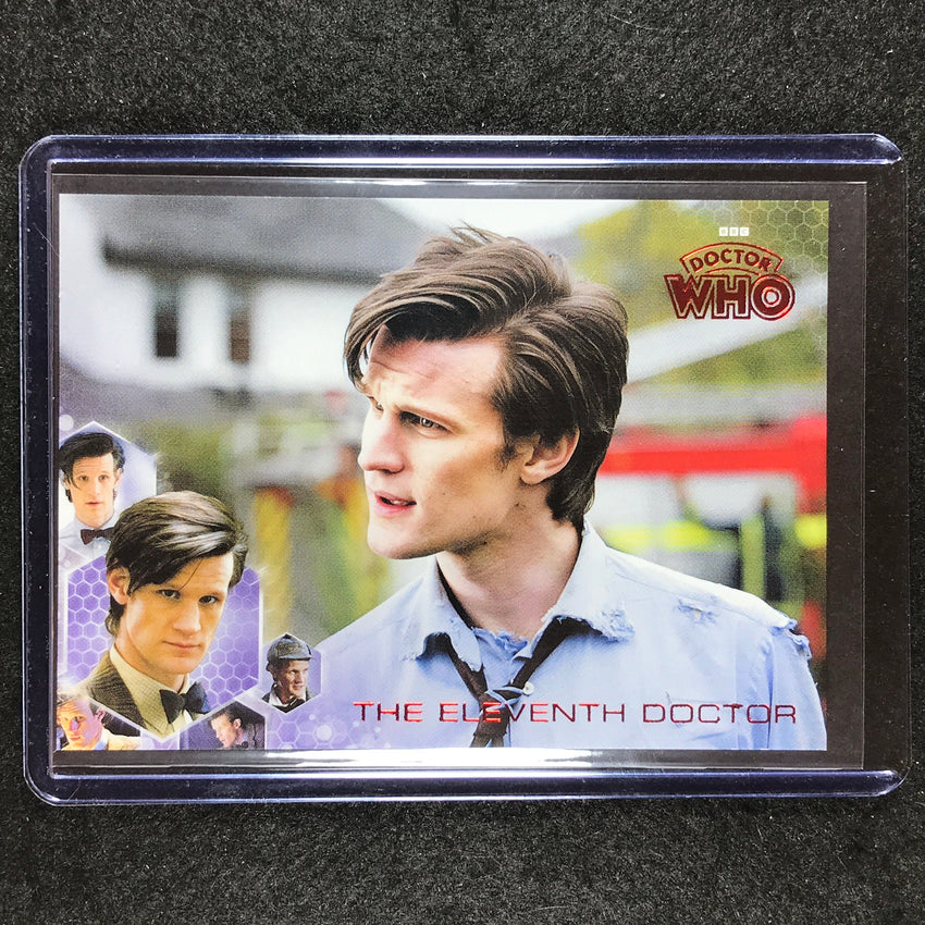 2024 Doctor Who Series 5-7 MATT SMITH Eleventh Doctor Red Parallel 61/75 #MS3