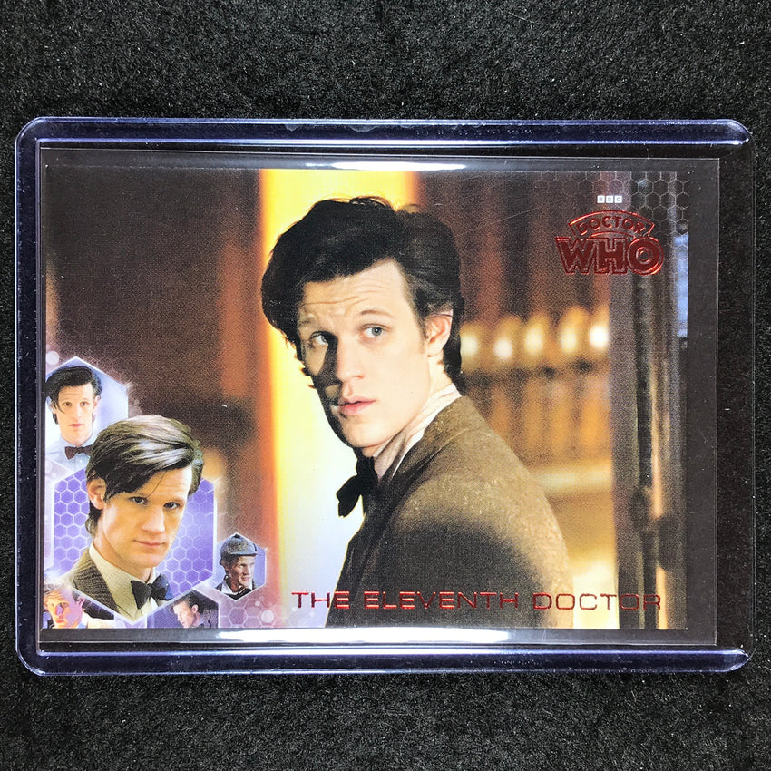 2024 Doctor Who Series 5-7 MATT SMITH Eleventh Doctor Red Parallel 61/75 #MS6