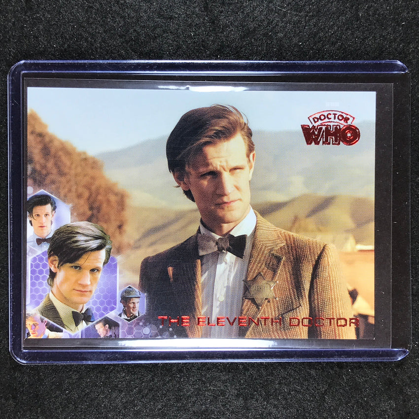 2024 Doctor Who Series 5-7 MATT SMITH Eleventh Doctor Red Parallel 61/75 #MS7