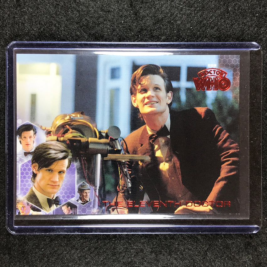 2024 Doctor Who Series 5-7 MATT SMITH Eleventh Doctor Red Parallel 61/75 #MS8