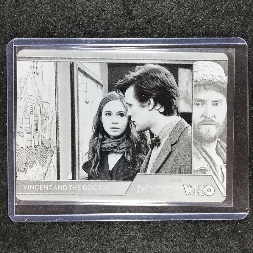 2024 Doctor Who Series 5-7 VINCENT AND THE DOCTOR Printing Plate Black 1/1 #28