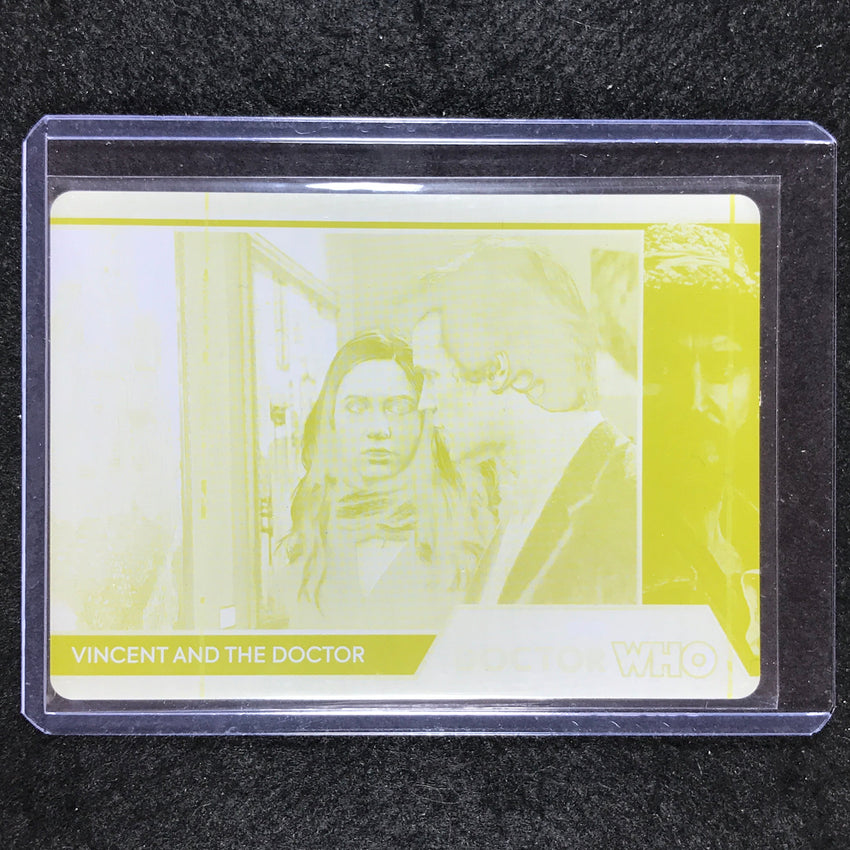 2024 Doctor Who Series 5-7 VINCENT AND THE DOCTOR Printing Plate Yellow 1/1 #28