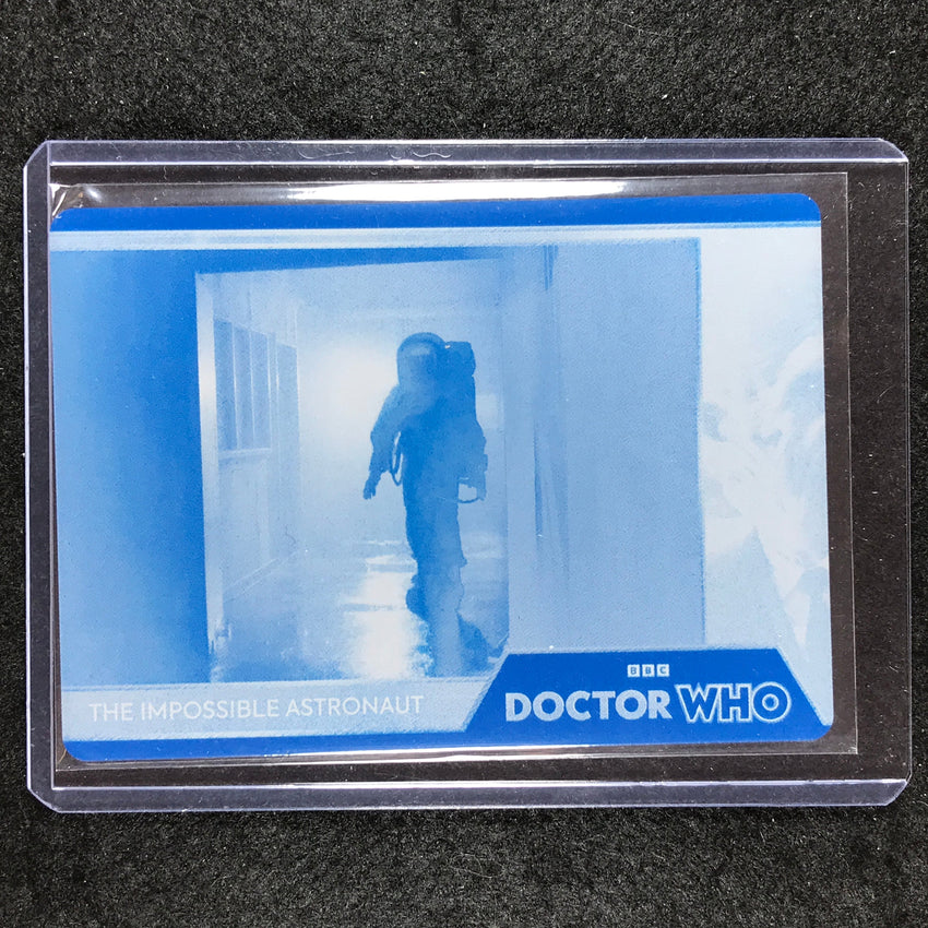 2024 Doctor Who Series 5-7 THE IMPOSSIBLE ASTRONAUT Printing Plate Cyan 1/1 #42