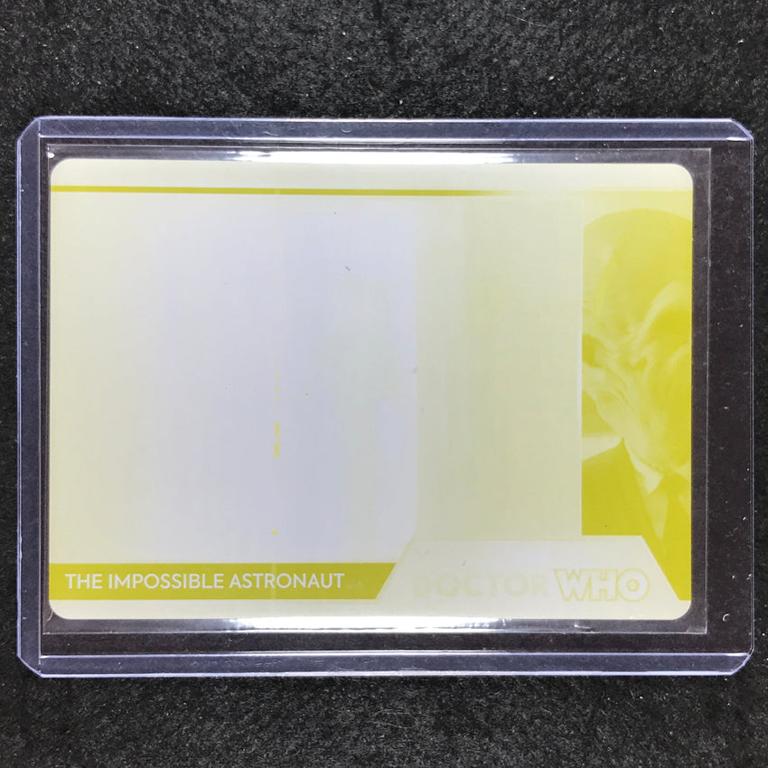 2024 Doctor Who Series 5-7 IMPOSSIBLE ASTRONAUT Printing Plate Yellow 1/1 #42
