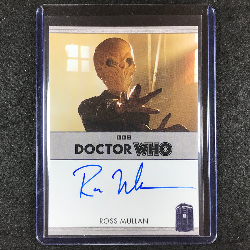 2024 Doctor Who Series 5-7 ROSS MULLAN AS THE SILENCE Bordered Auto