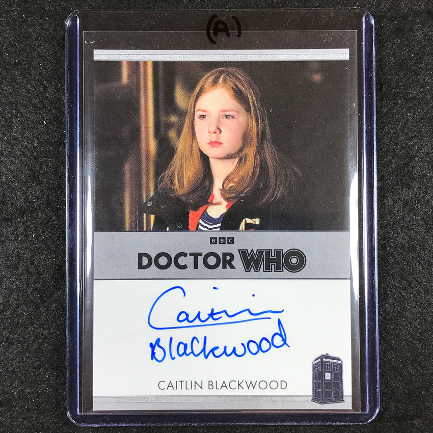 2024 Doctor Who Series 5-7 CAITLIN BLACKWOOD YOUNG AMELIA POND Bordered Auto (A)