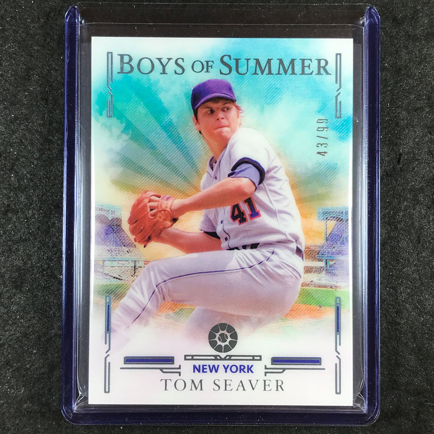 2025 Boys of Summer TOM SEAVER Base Blue 43/99 #92