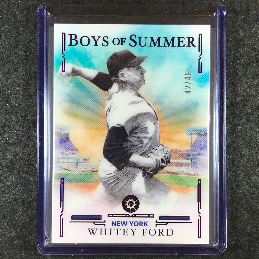 2025 Boys of Summer WHITEY FORD Base Purple 42/49 #4