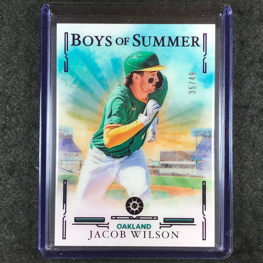 2025 Boys of Summer JACOB WILSON Base Purple 35/49 #6