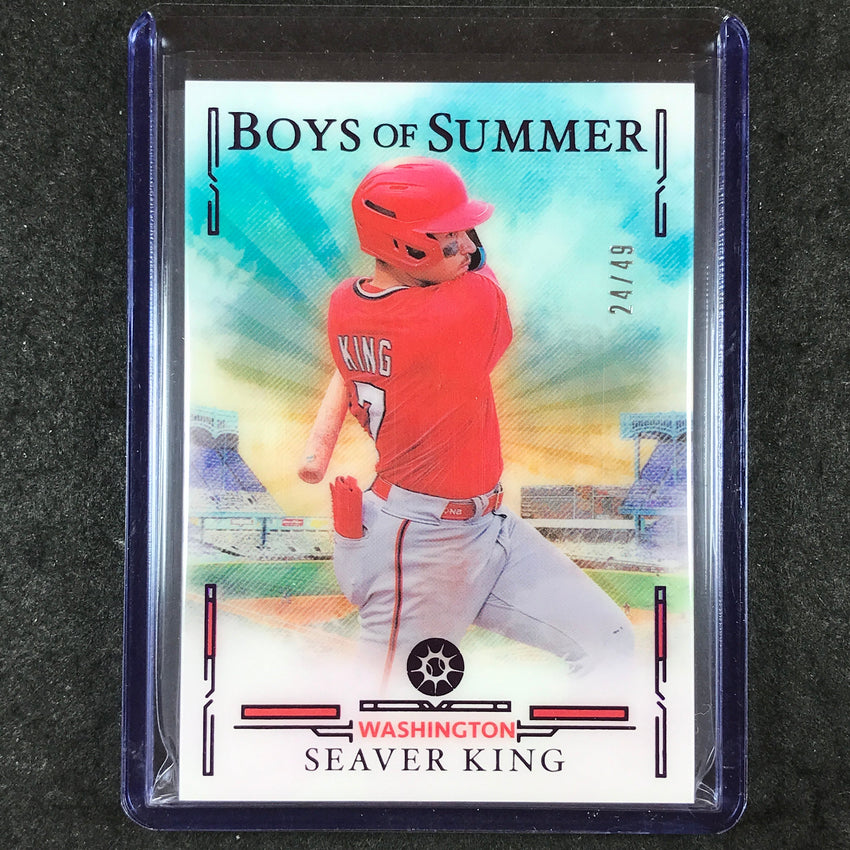 2025 Boys of Summer SEAVER KING Base Purple 24/49 #56