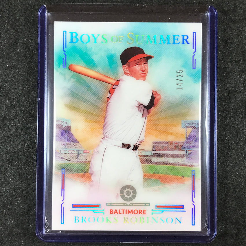 2025 Boys of Summer BROOKS ROBINSON Base Holo Silver 14/25 #63